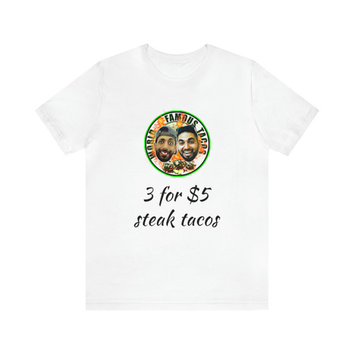 Camiseta Premium Unisex «Will Kill For Tacos» De OliPop