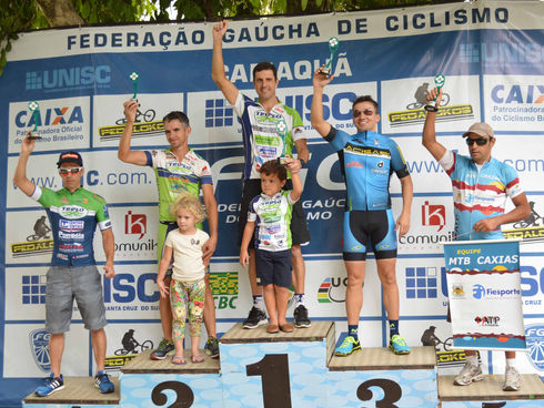 Os líderes do Gaúcho de MTB