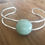 Miniature : Bracelet jonc Lauriane aventurine