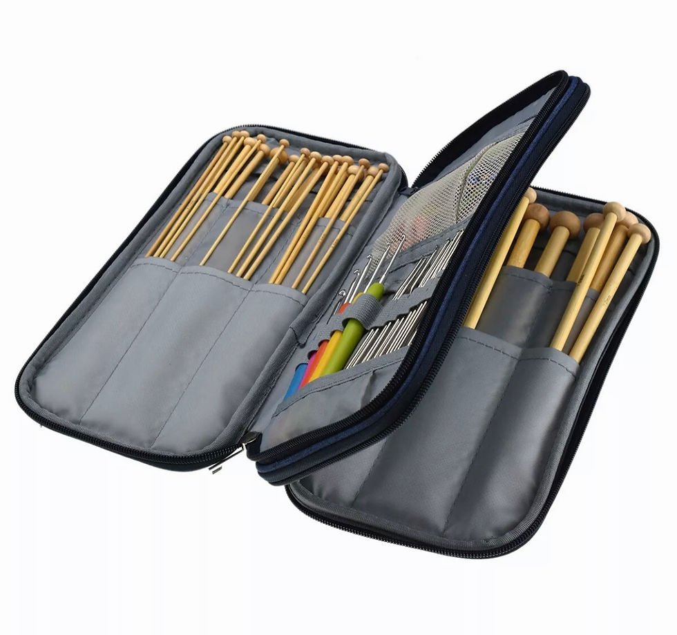 94PCS/SET Crochet Hooks Knitting needles .. 94 قطعه من ابر كروشيه وتريكو وادوات