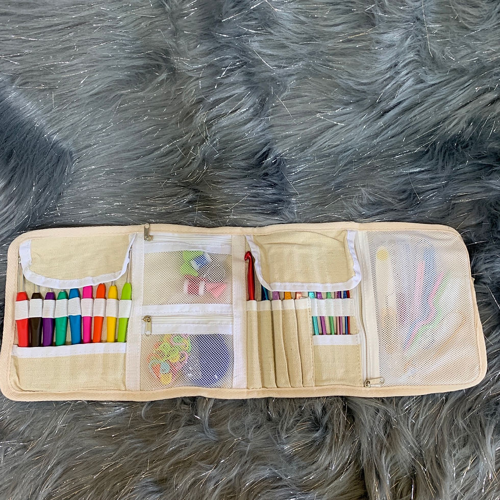 Smart Hook Bag 64pcs.. حقيبة ابر الكروشية الشاملة ٦٤ قطعة