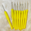 Thumbnail: 8  yellow needles hooks ٨ إبر كروشية صفراء