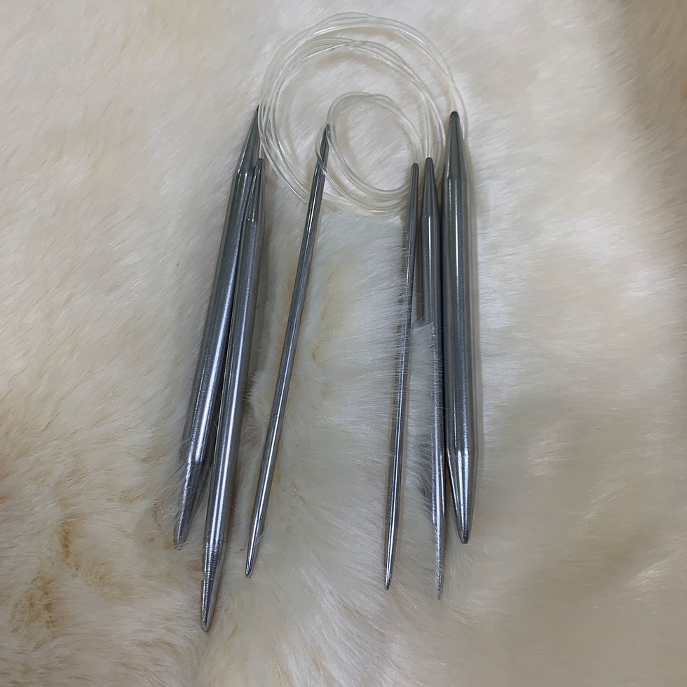 Set of 3 knitting needles مجموعة ٣ ابر تريكو