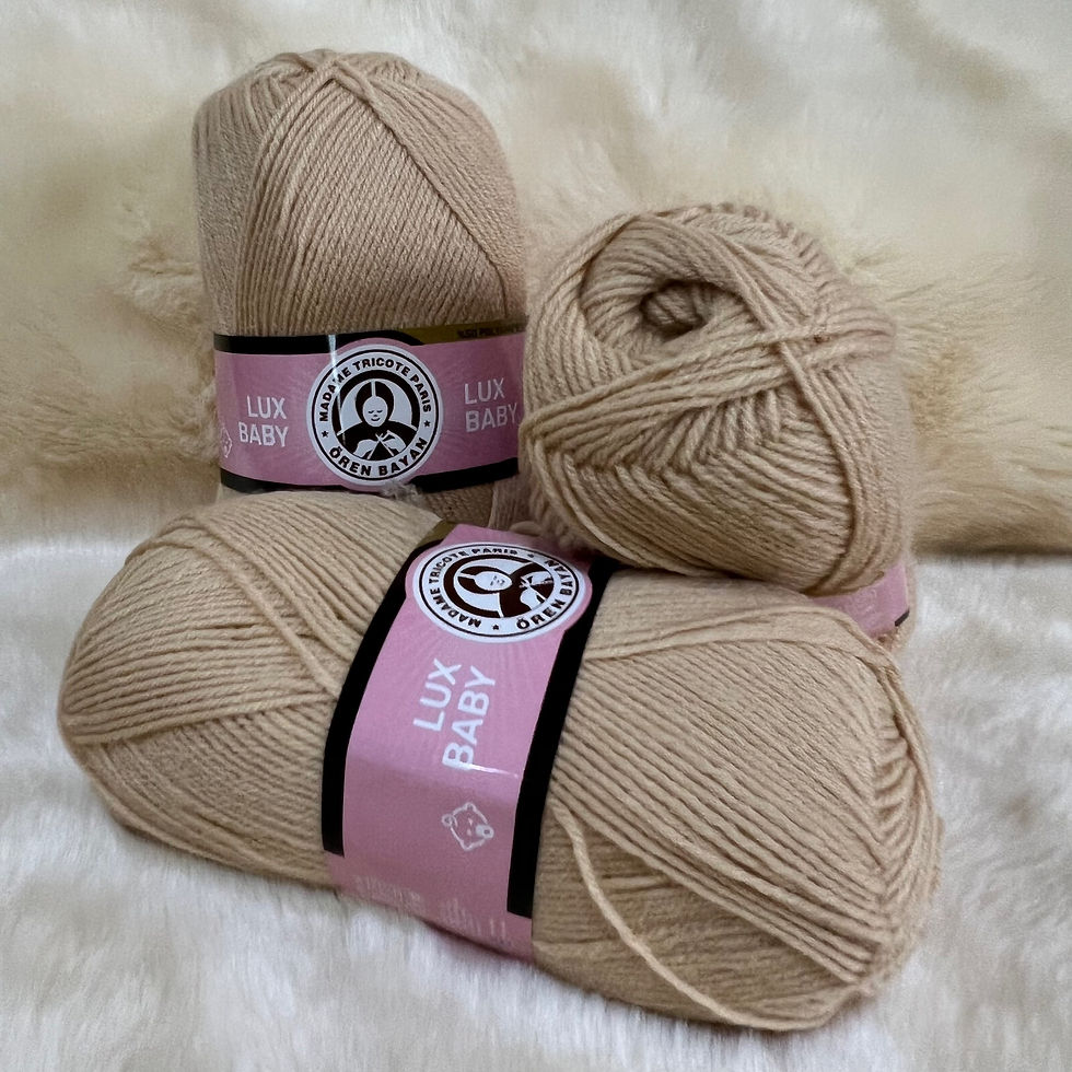 Thumbnail: خيط مدام تريكو باريس بيبي لوكس Madam Tricite paris LUX BABY yarn