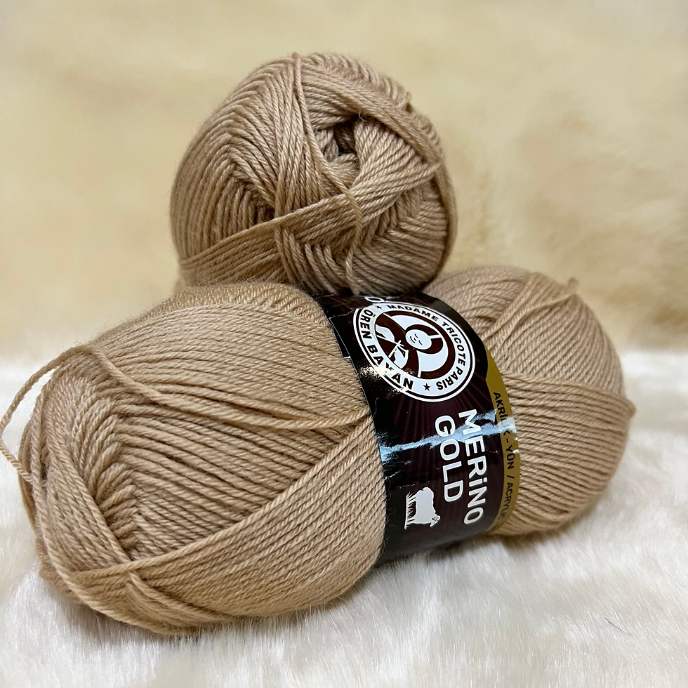 Thumbnail: Madam Tricote Paris MERINO GOLD  مدام تريكو باريس ميرانو جولد