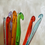 Thumbnail: 9 multi color crochet hooks ٩ ابر كروشيه بألوان شفافة
