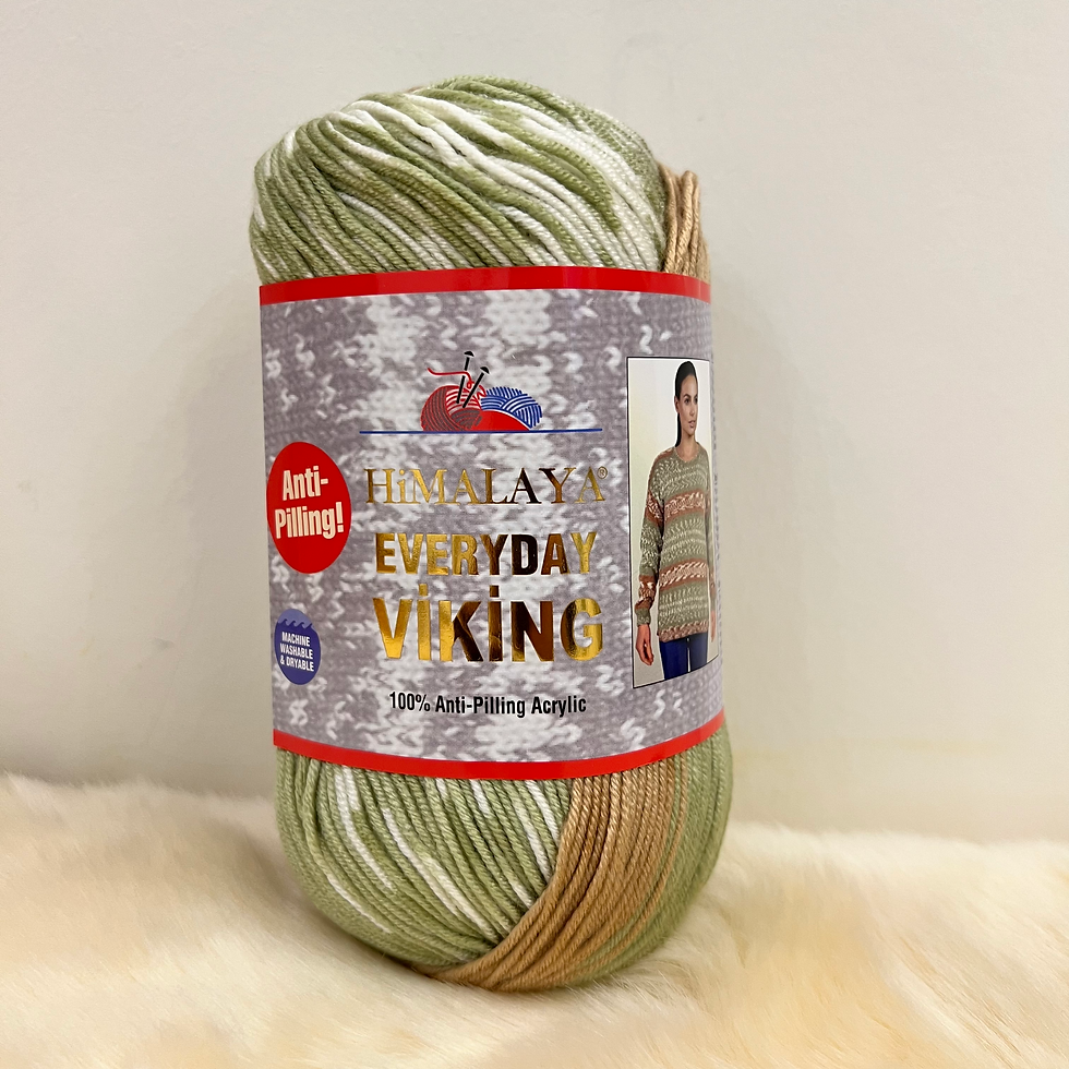 Thumbnail: خيوط هيمالايا افري داي ڤايكنغ Himalaya Everyday Viking Yarn Antipilling Acrylic