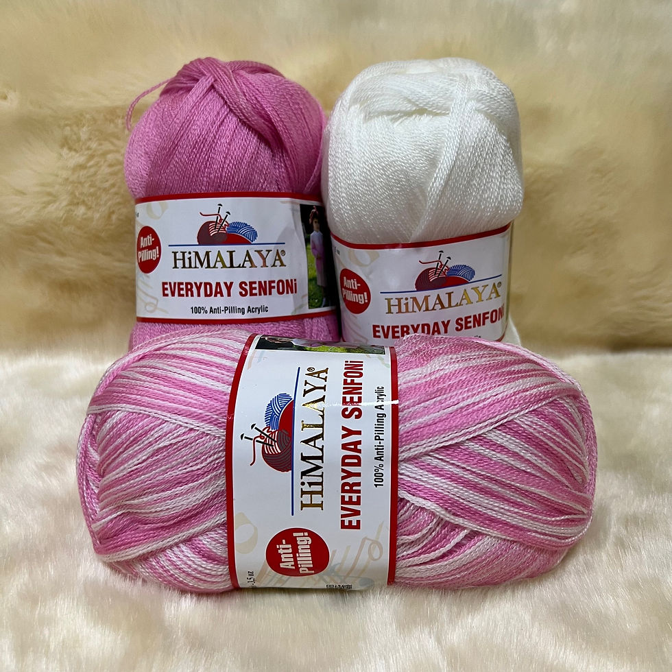 Thumbnail: مجموعة من ٣ خيوط من هيمالايا ايفري داي سينفوني Set of 3 yarns from HIMALAYA EVER