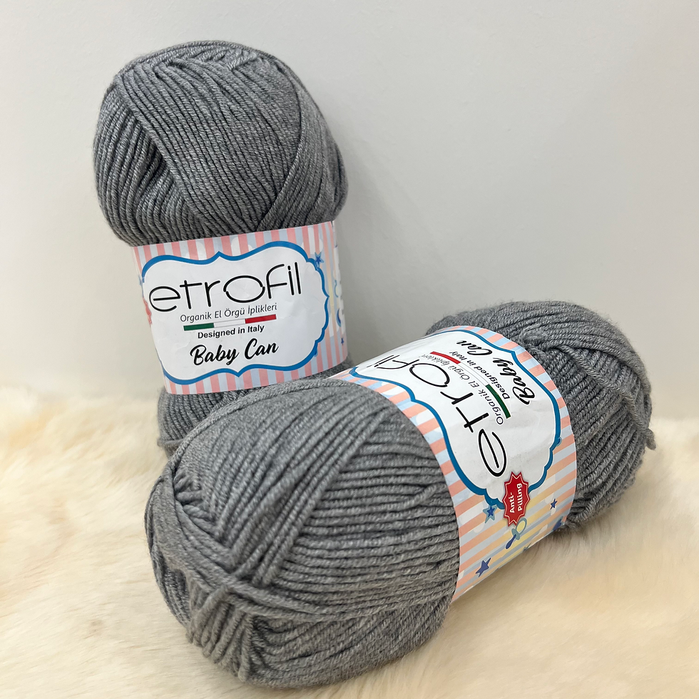 Thumbnail: خيوط اتروفيل بيبي كان Etrofil BABY CAN Yarn Anti Pilling Thread 