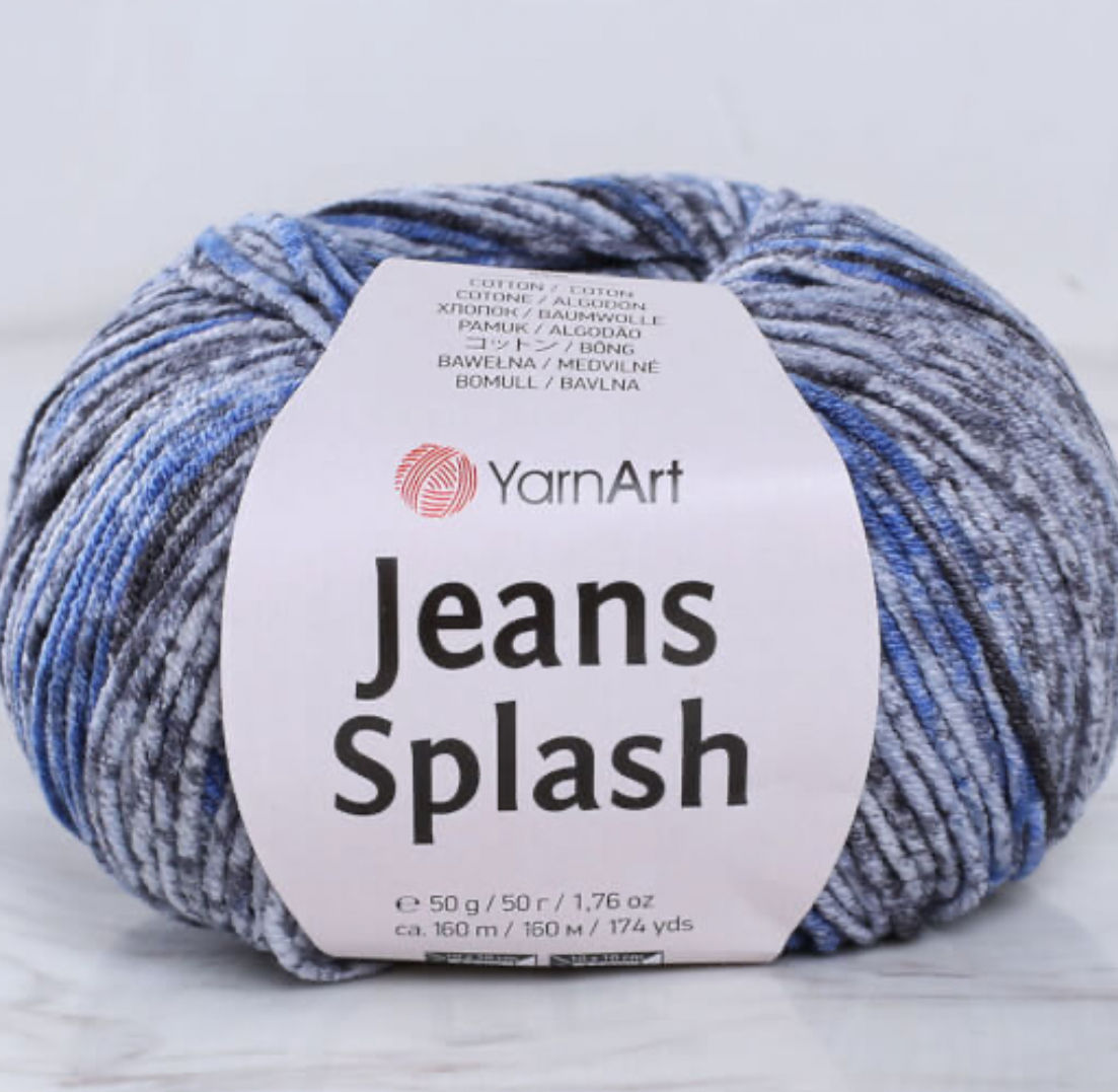 خيط يارن ارت جينز سبلاش YarnArt JEANS Splash Yarn