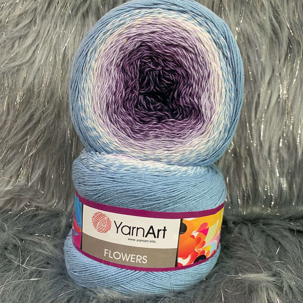 YarnArt flowers .. خيط يارن ارت فلورز