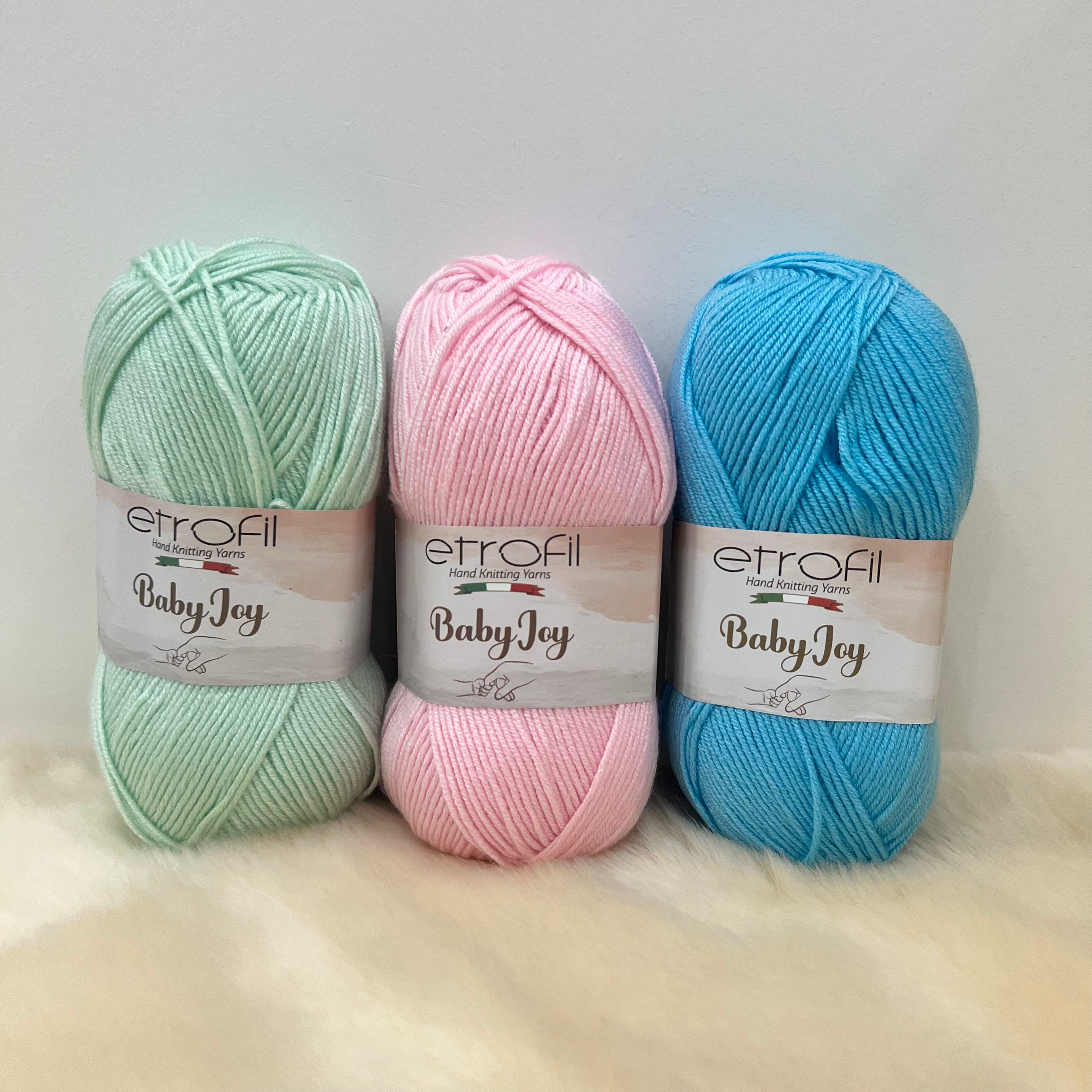 خيوط اتروفيل بيبي جوي Etrofil Yarn Baby JOY anti-pilling