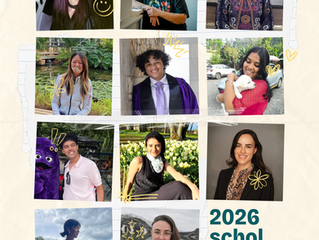 Letters to Strangers 2026 Mental Health Scholarship Winners