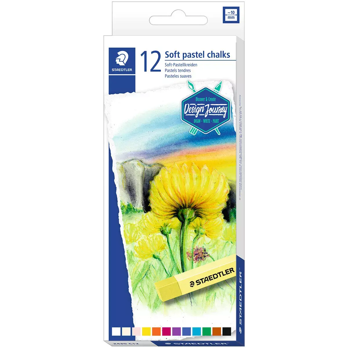 SOFT PASTEL (ΠΑΣΤΕΛ) STAEDTLER 2430 C12 KARAT