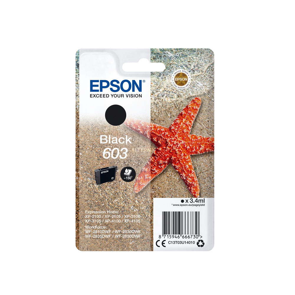 Epson Μελάνι Inkjet 603 BLACK