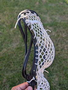 Back of black faceoff head