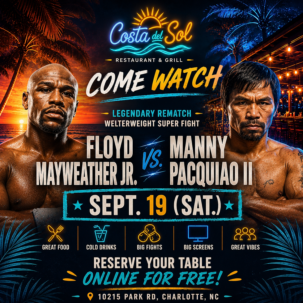Watch Party Floyd Mayweather Jr. vs. Manny Pacquiao II