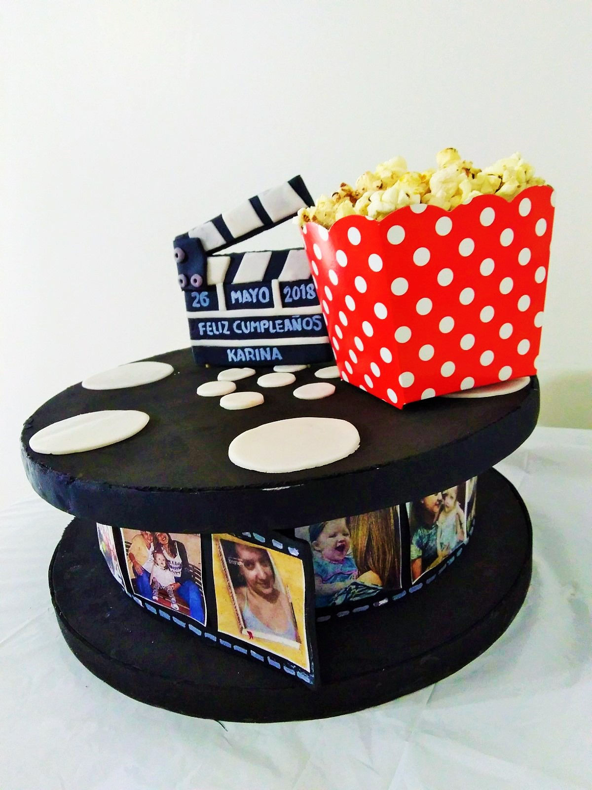 Tortas con lámina comestible