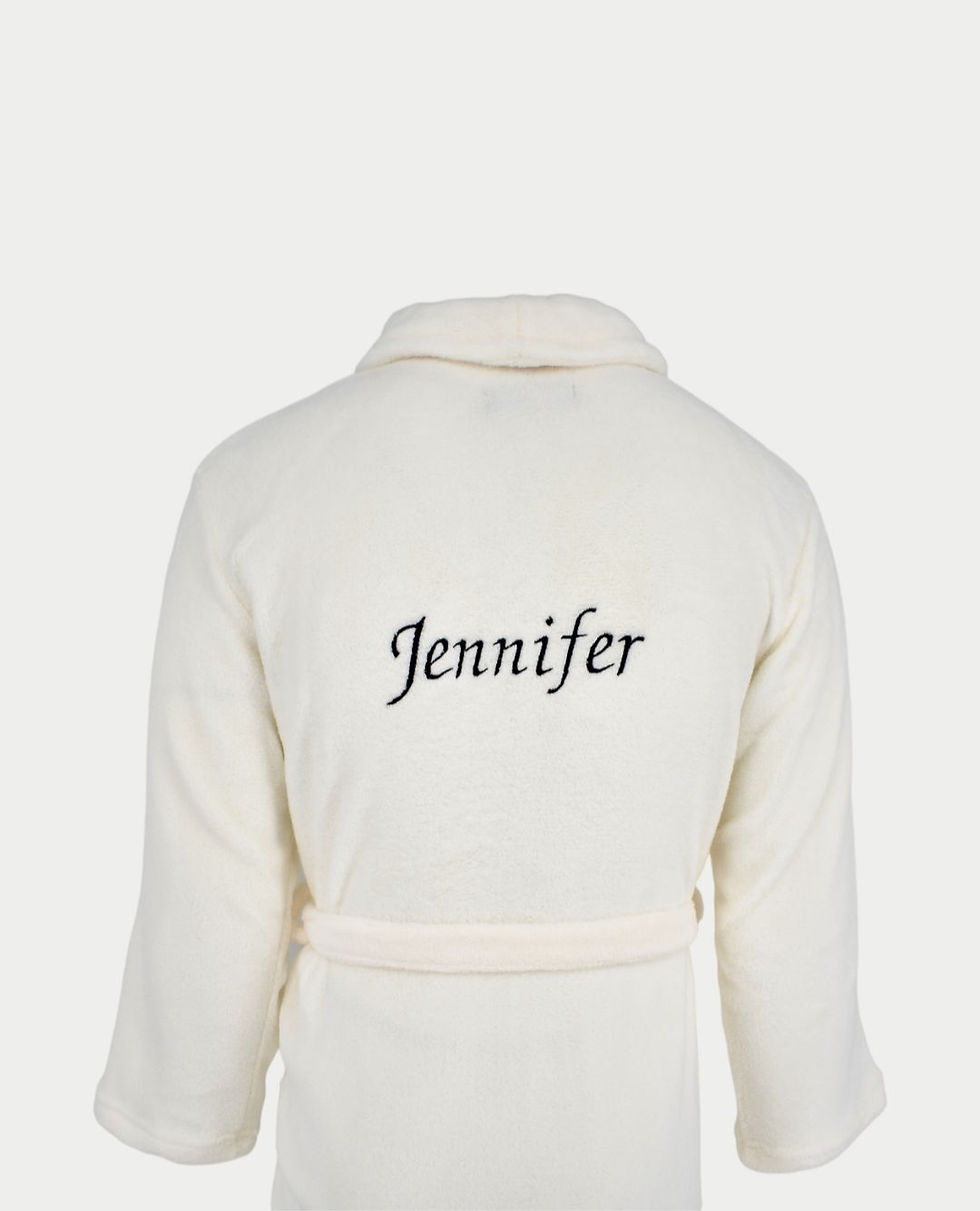 Thumbnail: Customized Beige Bathrobe