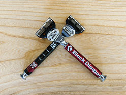 recycled Black Diamond Equipment avalanche probe Gillette razor handles