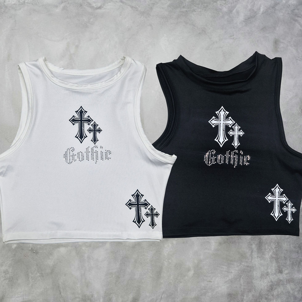 Miniatura: Top Cruz Gotic (Microfibra)