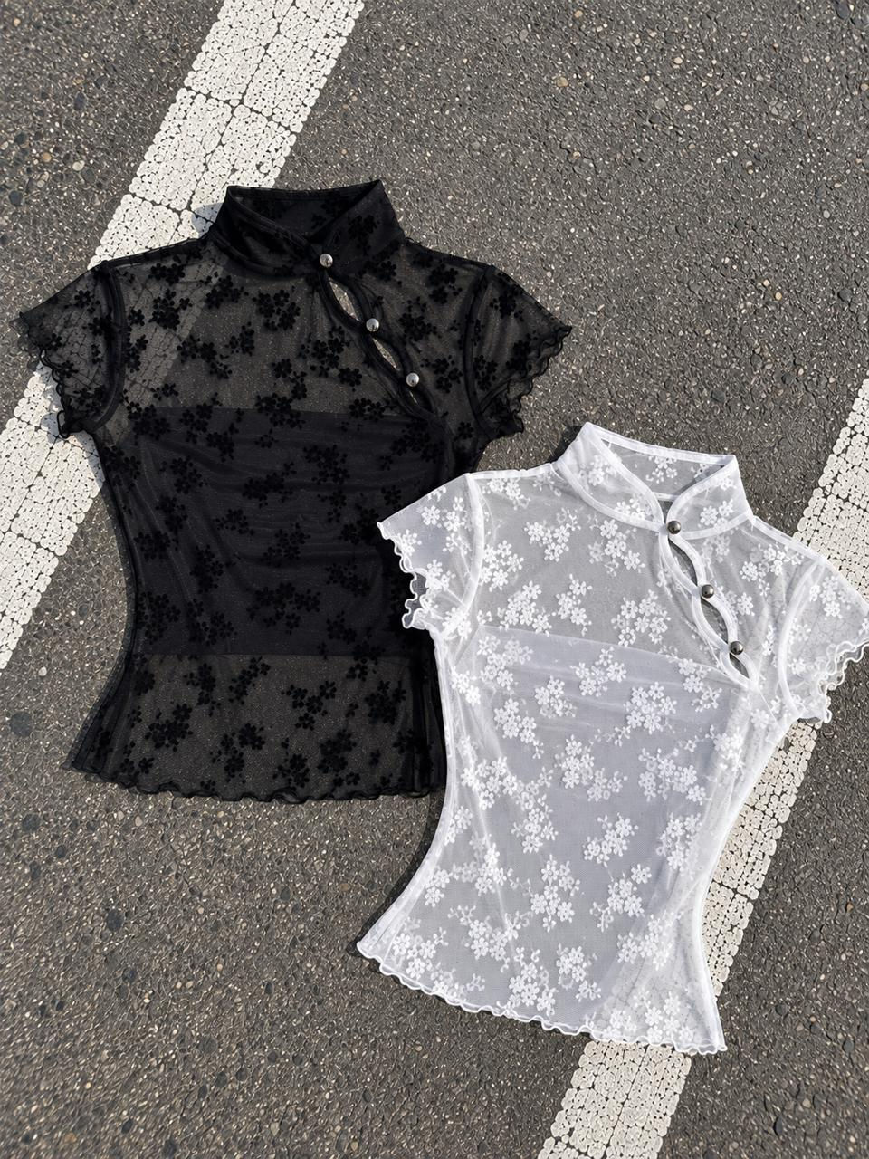 Miniatura: Remera Tul Flor 