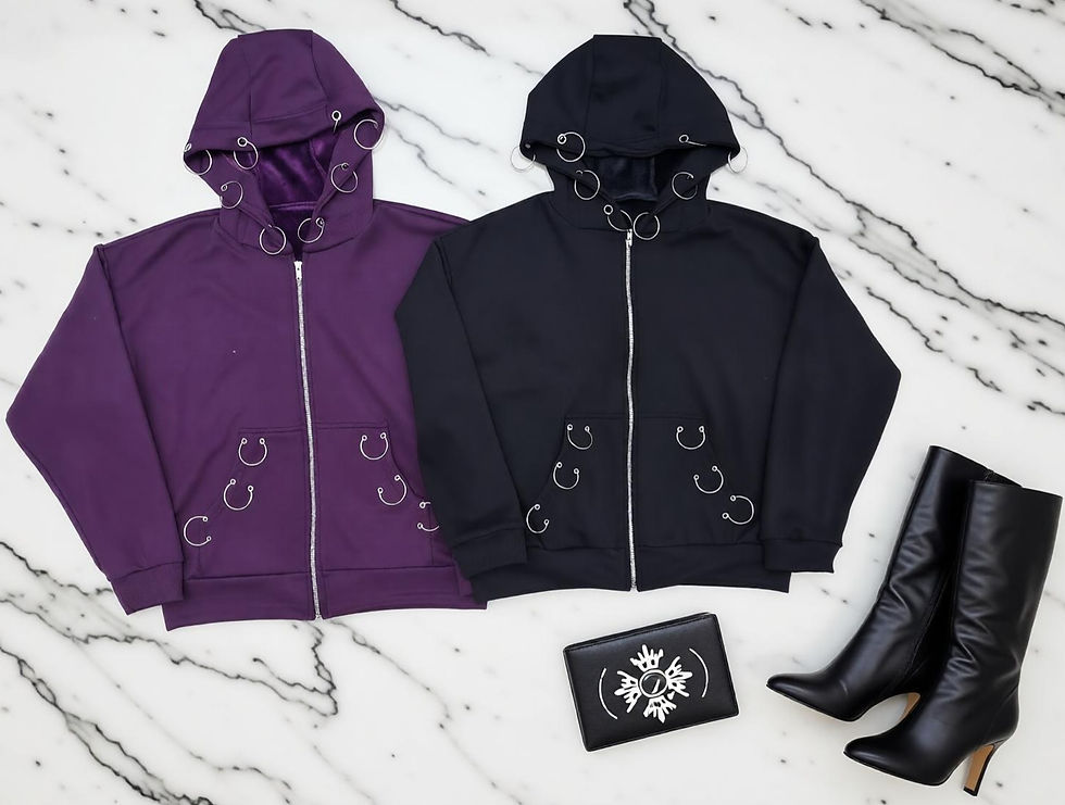 Miniatura: Campera Argollas (Algodon Plush)