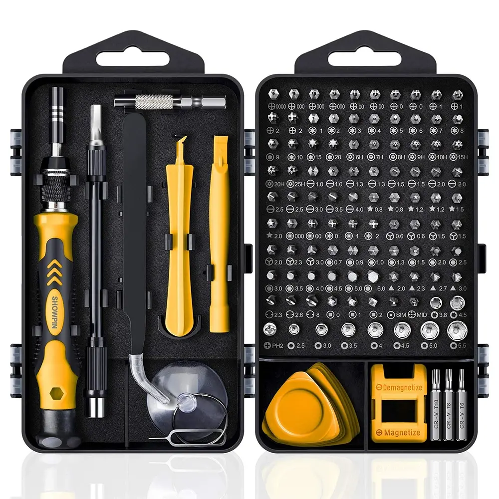 25/115/135/140 In1 Screwdriver Set Magnetic Torx Phillips Screw Bit Kit With