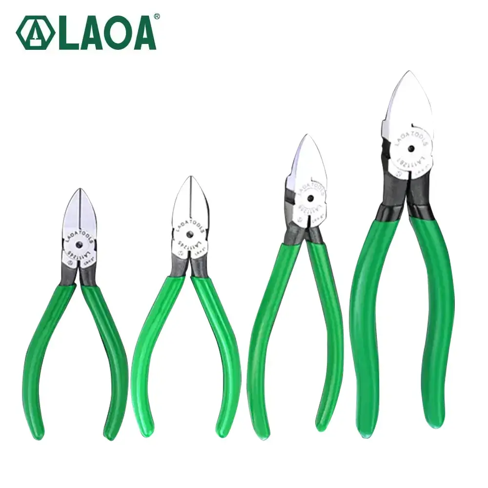 LAOA CR-V Plastic Pliers 4.5/5/6/7inch Jewelry Electrical Wire Cable Cutters
