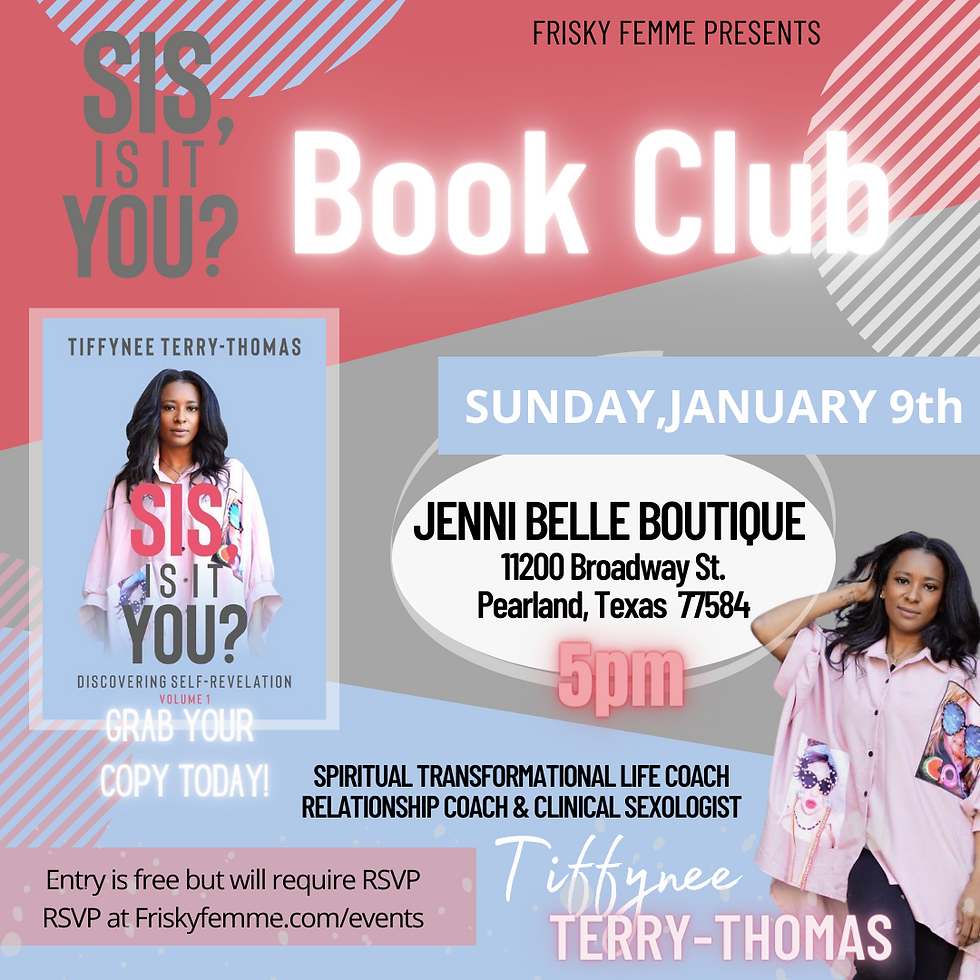 SIS IS IT YOU? BOOK CLUB