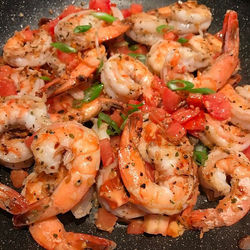 Sunday brunch #foodporn #foodstagram #foodblogger #foodofinstagram #jwu #shrimp #pasta #brunch 🍤🍤