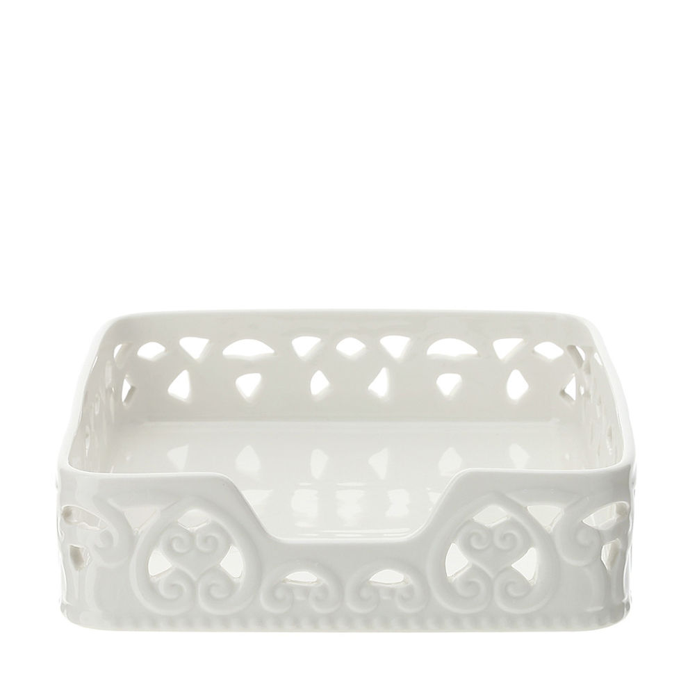 28515 HERVIT PORTATOVAGLIOLI PORC.TRAF.20X20X6