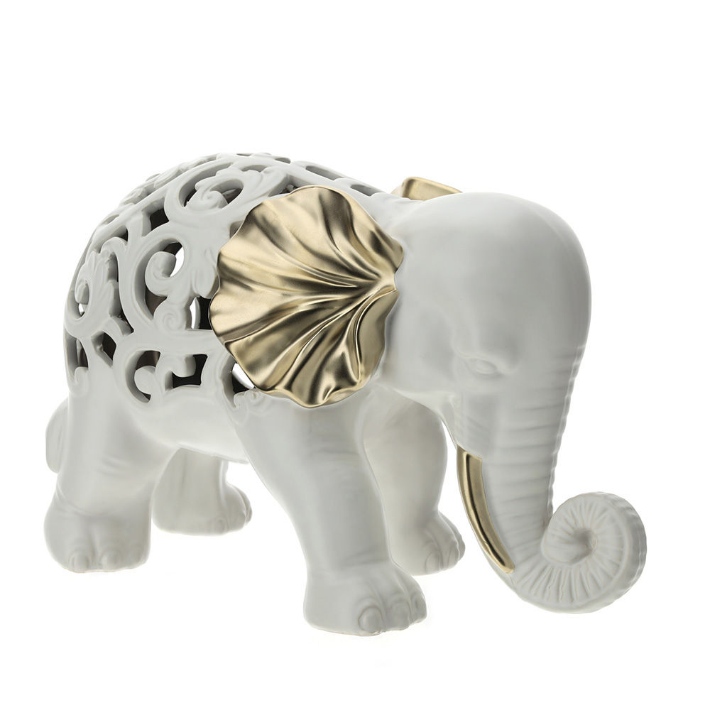 29546 HERVIT ELEFANTE GRES TRAFORATO 35X22CM BIANCO