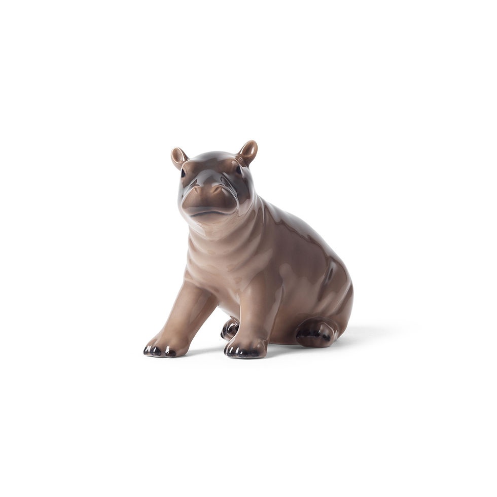 1081539 ROYAL COPENHAGEN PICCOLO IPPOPOTAMO 2026 9,5CM