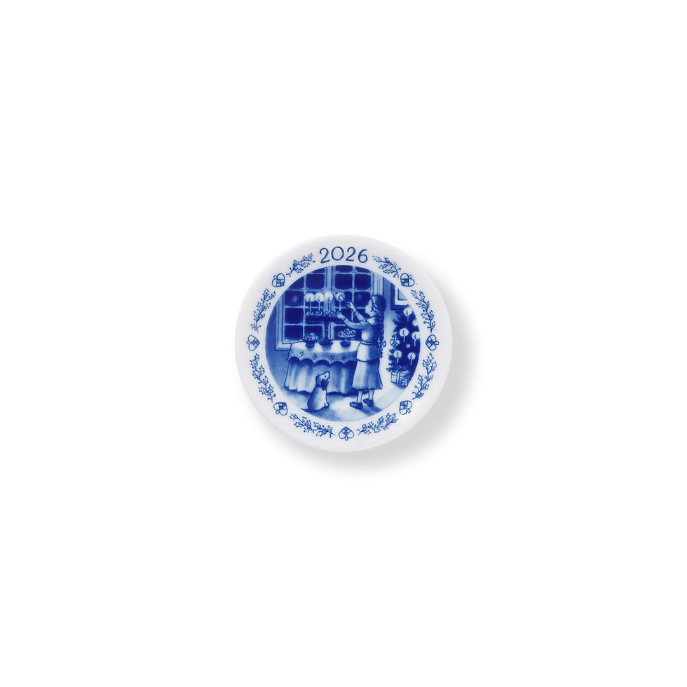 1081552 ROYAL COPENHAGEN PLACCHETTA NATALE 2026 8,5CM