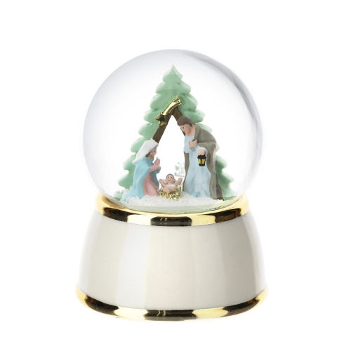 30286 HERVIT PALLA ACQUA/NEVE BASE PORC. DIA.6,5X10CM