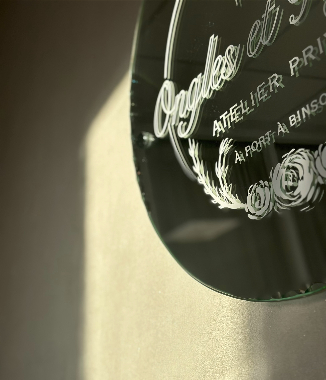ongles et reflets