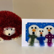 Personalised Nedle Felted Cards
