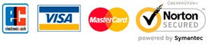 Wir nehmen, EC, Visa und MasterCard