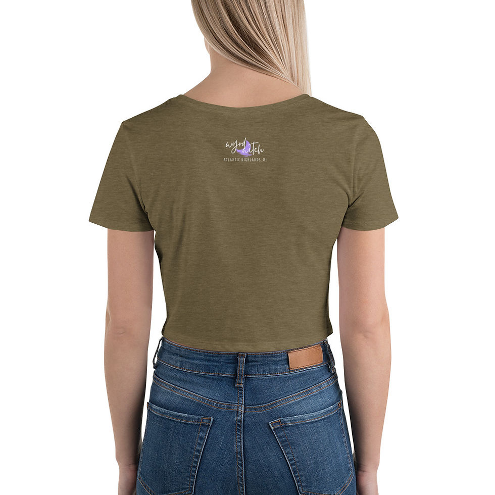Thumbnail: Tortured Poet, Wyrd Witch Crop Tee 