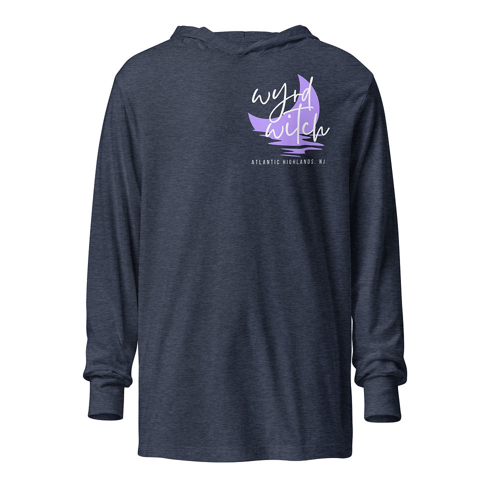 Thumbnail: Wyrd Witch Hooded long-sleeve tee