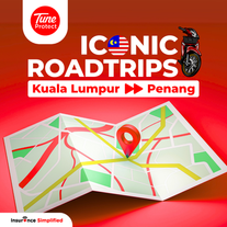 Iconic Malaysian Road-Trip routes like Kuala Lumpur to Penang are great routes for Motorcyclists, especially during festive seasons like Merdeka.