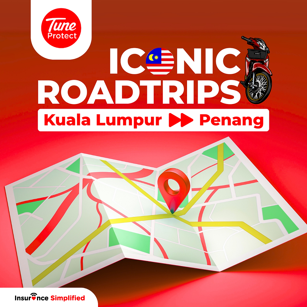 Iconic Malaysian Road-Trip routes like Kuala Lumpur to Penang are great routes for Motorcyclists, especially during festive seasons like Merdeka.