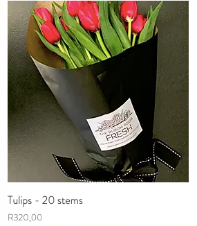 Tulips - 20 stems R350