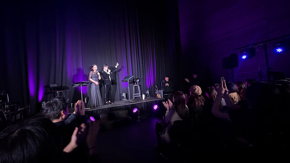 攝於《同路 - 高世章 x 岑偉宗作品展》- 首場演出。 