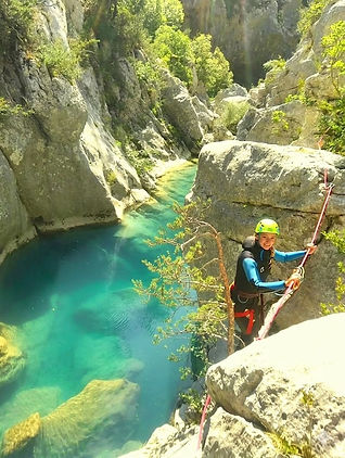 CANYONING INITITIATION VERDON ARTUBY