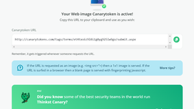 Canary tokens: threat hunting with digital trip wires