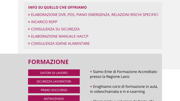 Sicurezza sul lavoro obblighi di Legge