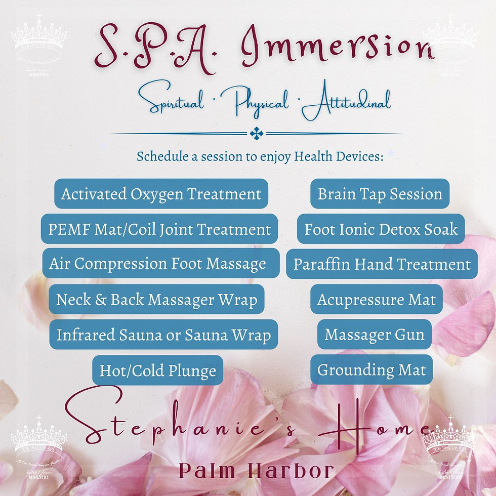 Restorative Therapies - S.P.A. Immersion