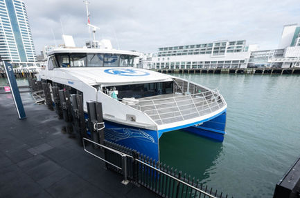 City’s first electric-hybrid ferry has arrived